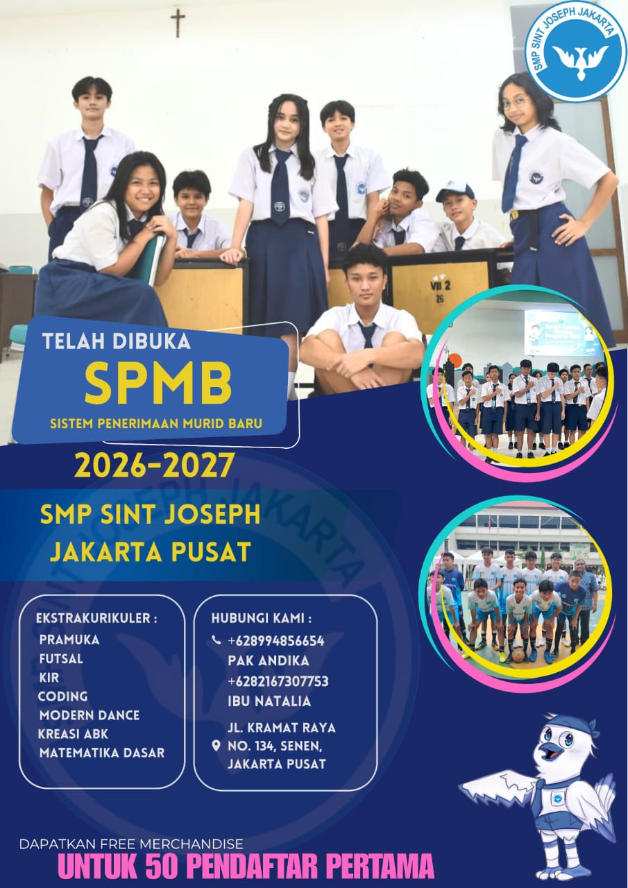 Kabar Gembira dari SMP Sint Joseph