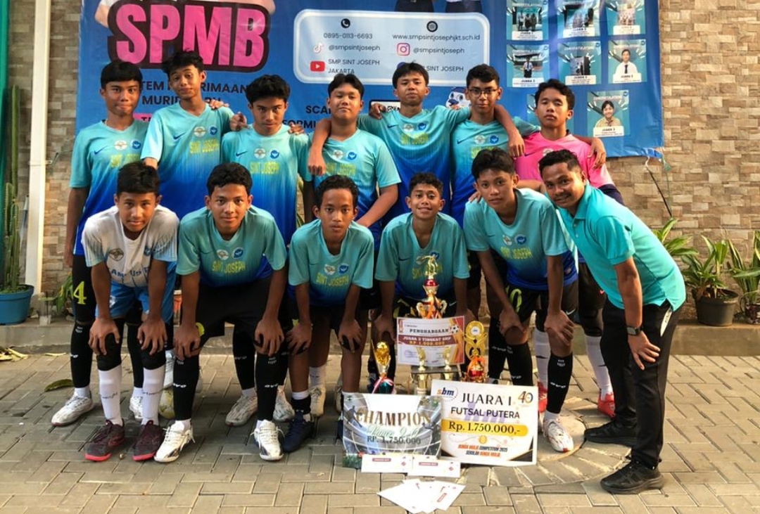SMP Sint Joseph Berhasil Mendapatkan Juara Dalam Turnamen Futsal